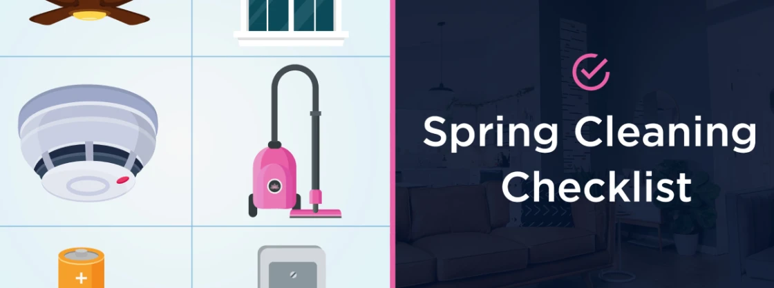 Molly Maid Spring Cleaning Checklist banner image.